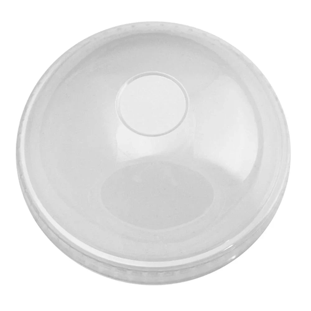 UNIQ 3 oz Clear Dome Paper Food Cup Lids - 1000/Case