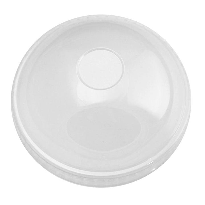 UNIQIFY® 4 oz Clear Dome Paper Food Cup Lids - 1000/Case