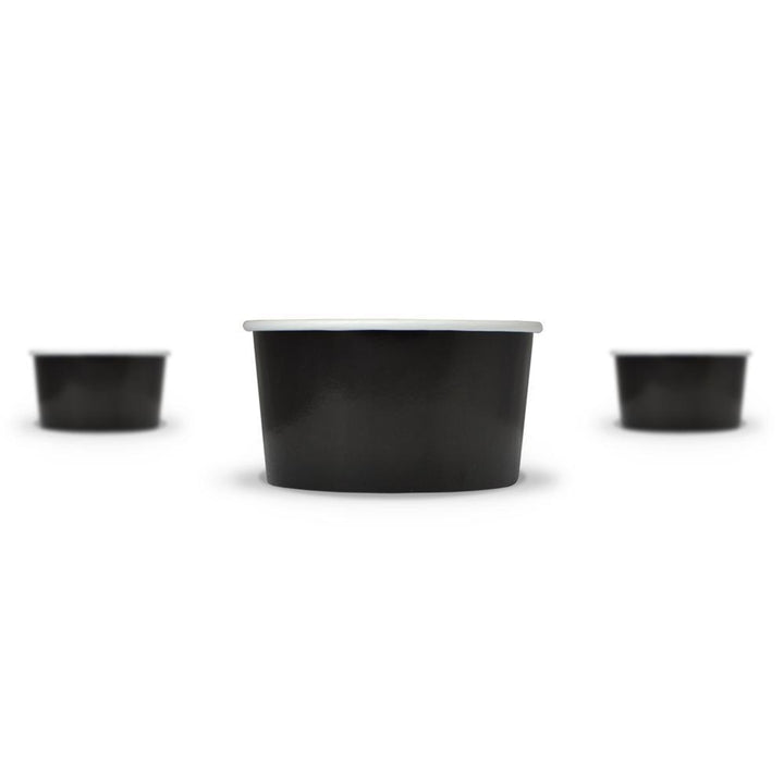 UNIQIFY® 6 oz Black Paper Food Cups - 1000/Case