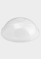 UNIQ 6/8 oz Clear Dome Paper Food Cup Lids - 1000/Case