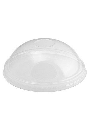 UNIQ 6/8 oz Clear Dome Paper Food Cup Lids - 1000/Case