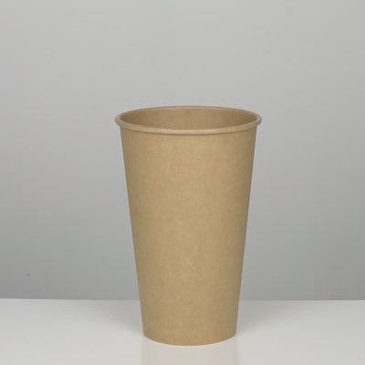 UNIQIFY® 20 oz Kraft Single Wall Paper Hot Cups