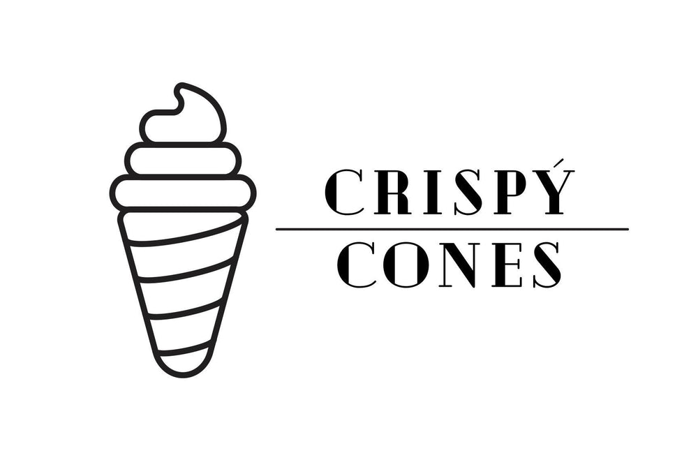 4 oz Single Wall Cup - Crispy Cones - Hot Cup Factory C-CSWOS04-CRISPYCONES