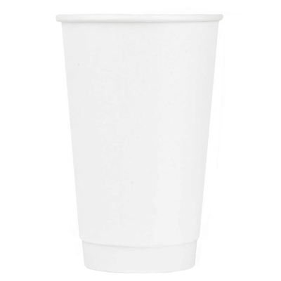 UNIQIFY® 16 oz White Double Wall Hot Cup