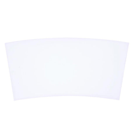 UNIQ White Hot Cup Sleeves - 10/12/16 oz - Hot Cup Factory HCF100603